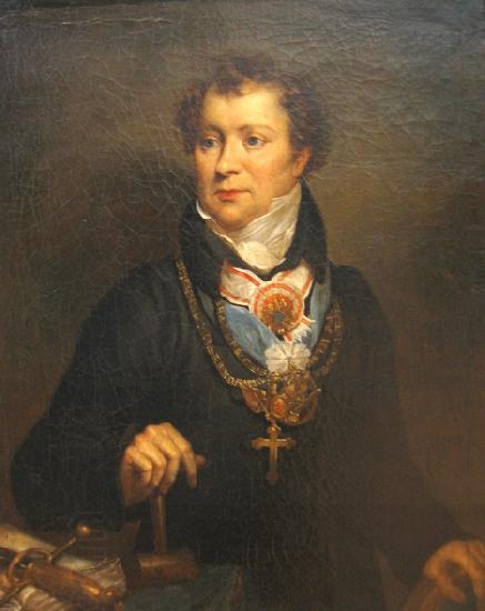 Antoni Brodowski Portrait of Ludwik Osieski oil painting picture